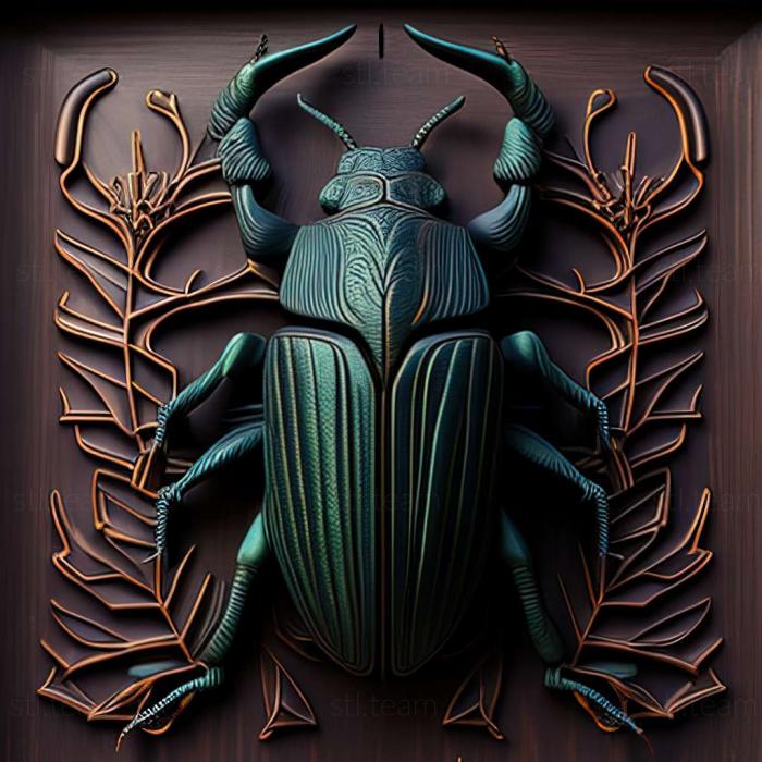 3D model Carabus planicollis (STL)